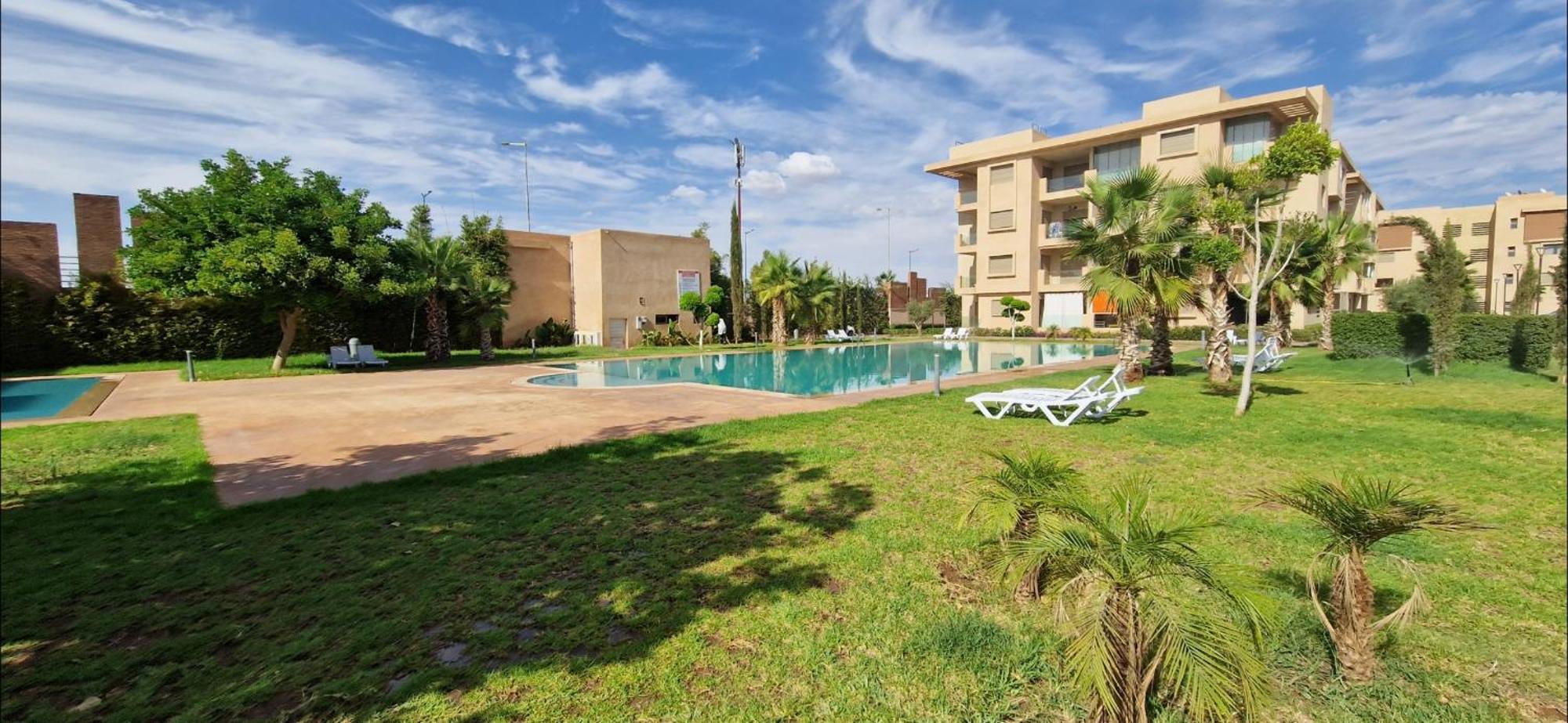 Cosy Appart Avec 2 Piscines, 2 Ch, 2 Sdb Marrakech Marrákes Kültér fotó